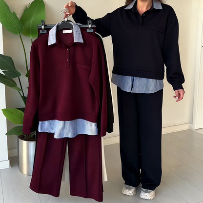 ✨ Ensemble 2 pièces en tricot d'une élégance naturelle — Offre à durée limitée🔥Achetez 2 livraison gratuite