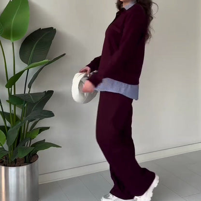 ✨ Ensemble 2 pièces en tricot d'une élégance naturelle — Offre à durée limitée🔥Achetez 2 livraison gratuite