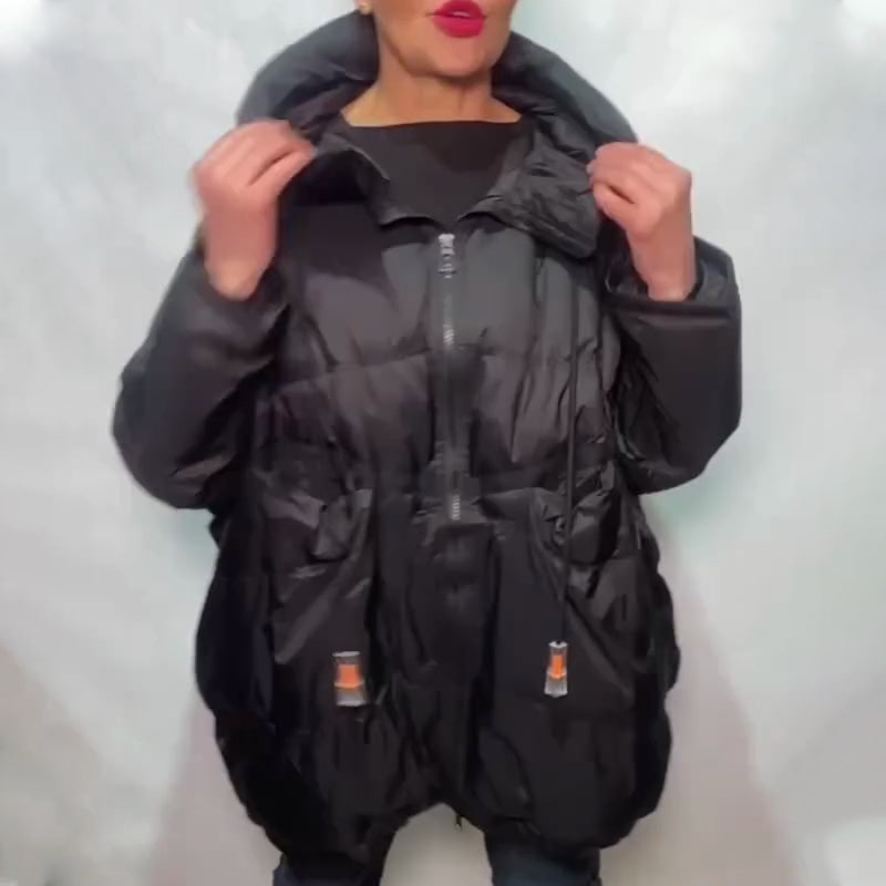 Doudoune oversize à capuche pour femme🔥Livraison gratuite🔥