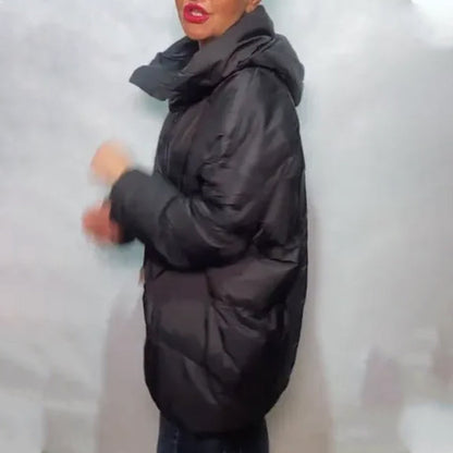 Doudoune oversize à capuche pour femme🔥Livraison gratuite🔥