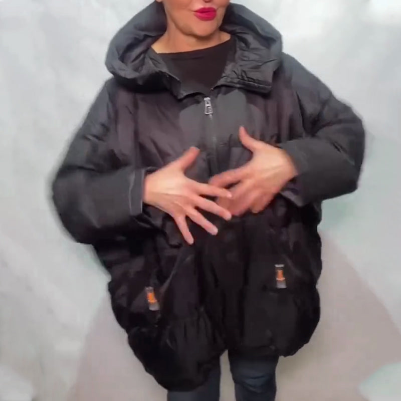 Doudoune oversize à capuche pour femme🔥Livraison gratuite🔥