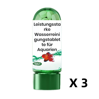 📍Série pour Aquarium🥰Comprimé Puissant de Purification de l'Eau pour Aquarium