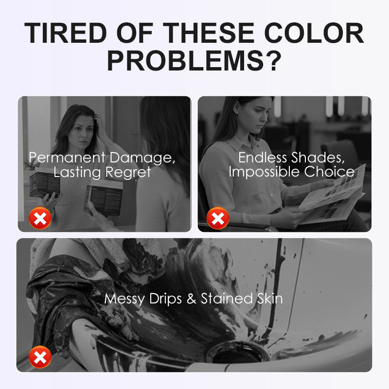 Cire colorante temporaire pour cheveux