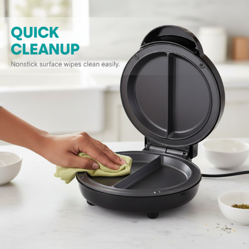 🍳 50 % DE RÉDUCTION ! 🎉 Gril électrique antiadhésif pour petits pains – Multifonctionnel, chauffe rapidement et se nettoie facilement 🥓📦