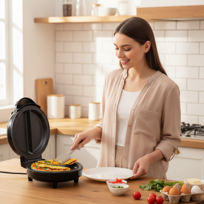 🍳 50 % DE RÉDUCTION ! 🎉 Gril électrique antiadhésif pour petits pains – Multifonctionnel, chauffe rapidement et se nettoie facilement 🥓📦
