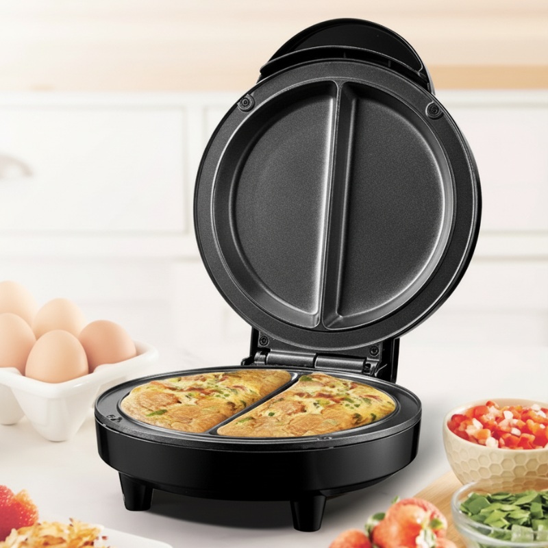 🍳 50 % DE RÉDUCTION ! 🎉 Gril électrique antiadhésif pour petits pains – Multifonctionnel, chauffe rapidement et se nettoie facilement 🥓📦