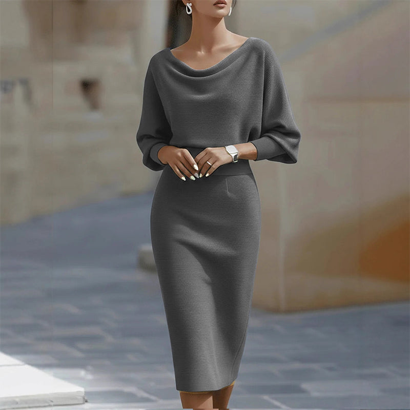 🌟 Offre à durée limitée : 49 % de réduction 💃 Robe élégante et amincissante pour femme | Coupe élégante et silhouette flatteuse ✨