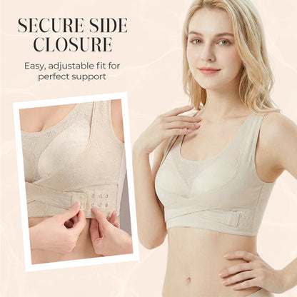 🔥Offre à durée limitée-Soutien-gorge confort gainant et sculptant à brides croisées