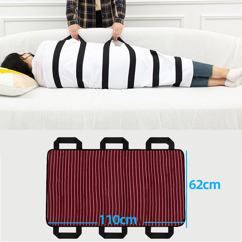 Coussin de transfert d'assistance à la station debout avec poignées