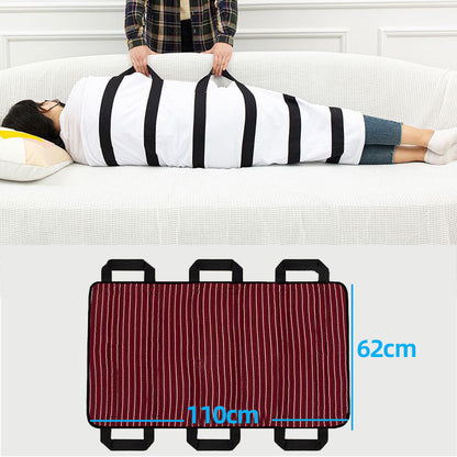 Coussin de transfert d'assistance à la station debout avec poignées