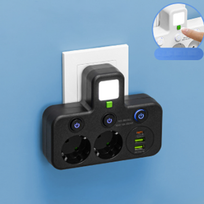 📢📢50 %  DE RÉDUCTION !! ⏰Multiprise intelligente avec ports USB