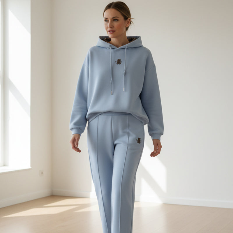 Sweat à capuche décontracté pour femme avec doublure imprimé léopard🔥Achetez 2 livraison gratuite