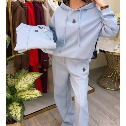 Sweat à capuche décontracté pour femme avec doublure imprimé léopard🔥Achetez 2 livraison gratuite