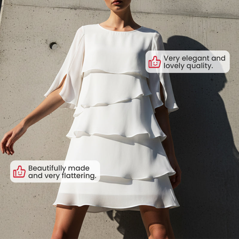 💐 Nouveauté 2026 – Robe à Volants Élégante & Moderne ⭐💐【Offre Spéciale】