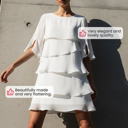💐 Nouveauté 2026 – Robe à Volants Élégante & Moderne ⭐💐【Offre Spéciale】
