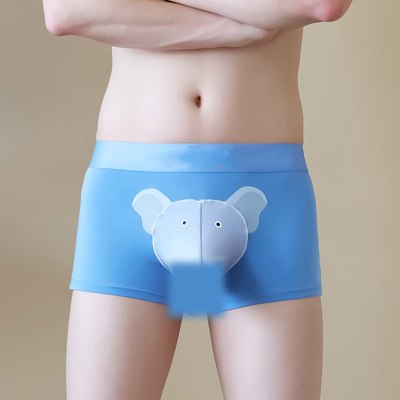 Boxer respirant pour homme avec poche 3D