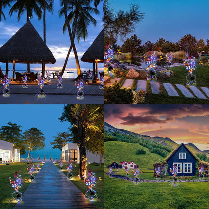 🦋Lampes papillons solaires étanches pour l'extérieur💖