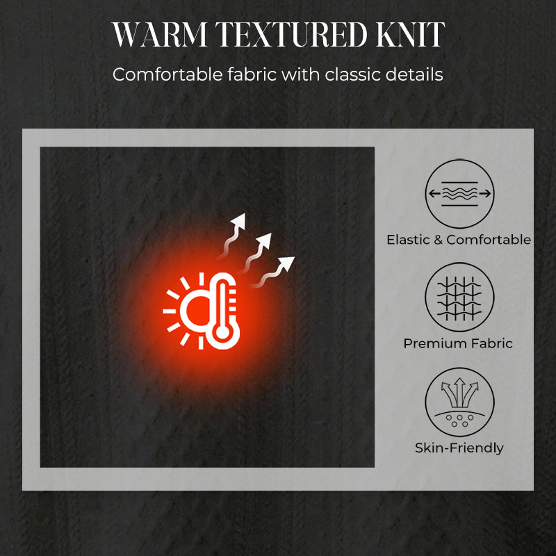 Pull à col boutonné color block pour homme