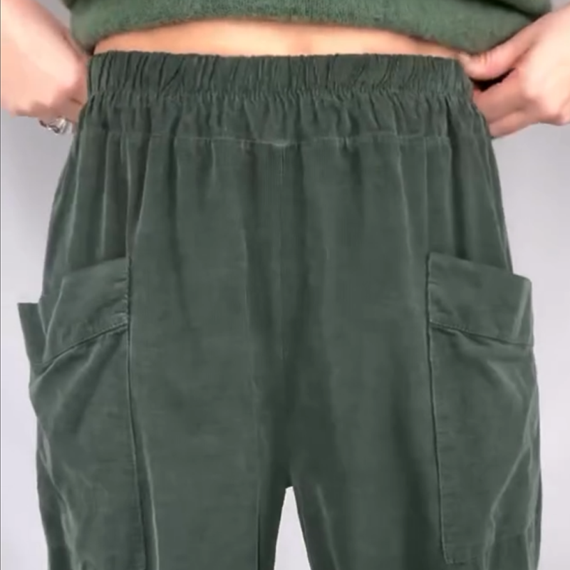 Ensemble décontracté pour femme composé d'un haut en tricot et d'un pantalon bouffant