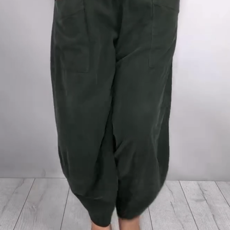 Ensemble décontracté pour femme composé d'un haut en tricot et d'un pantalon bouffant
