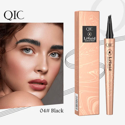 📢📢Achetez-en 1，obtenez-en 1 gratuitement⏰Stylo à Sourcils Effet Microblading 3D à 4 Pointes