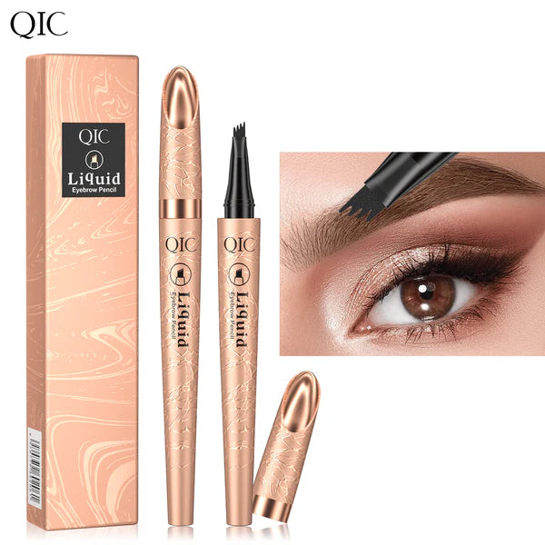 📢📢Achetez-en 1，obtenez-en 1 gratuitement⏰Stylo à Sourcils Effet Microblading 3D à 4 Pointes