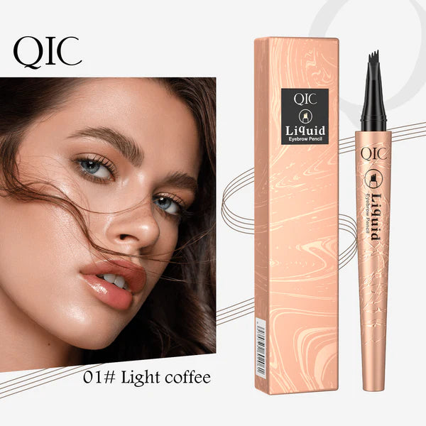 📢📢Achetez-en 1，obtenez-en 1 gratuitement⏰Stylo à Sourcils Effet Microblading 3D à 4 Pointes