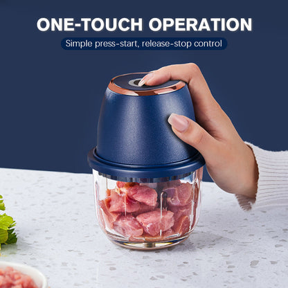 Robot Coupe Électrique Puissant 🔪 | Grande capacité & Coupe rapide ✨ – Pour préparer vos plats en un clin d’œil 👨‍🍳👩‍🍳