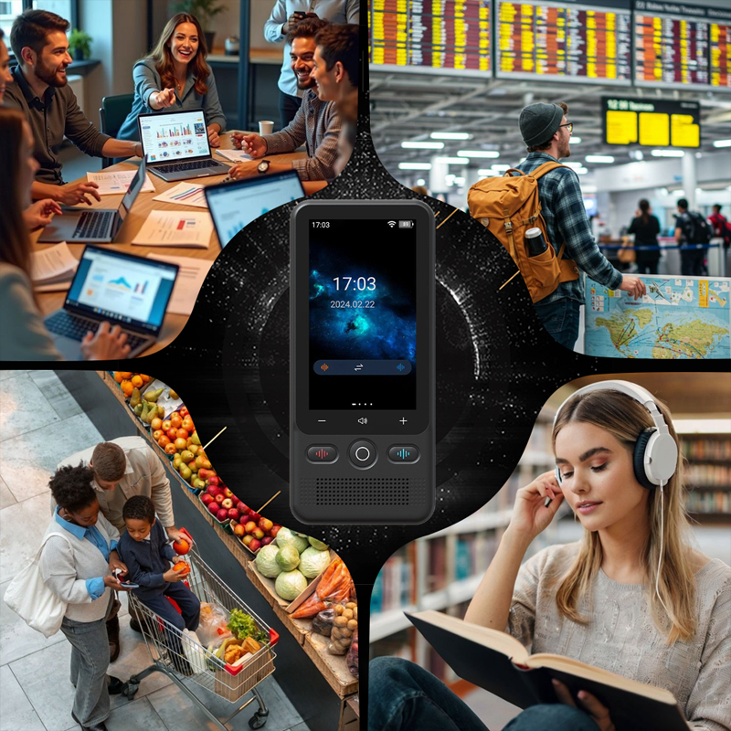 🎁VENTE FLASH – PLUS QUE 3 HEURES⏳Traducteur Portable Multifonctionnel – 138 Langues, Traduction Instantanée Hors Ligne & par Photo🌐🗣️