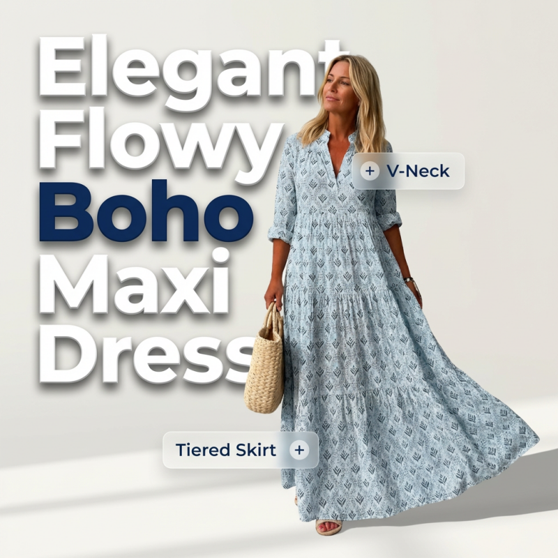💥✨50 % de réduction pour une durée limitée🌸Robe d'été à motifs floraux pour femme🌞 Entrez dans l'été avec style