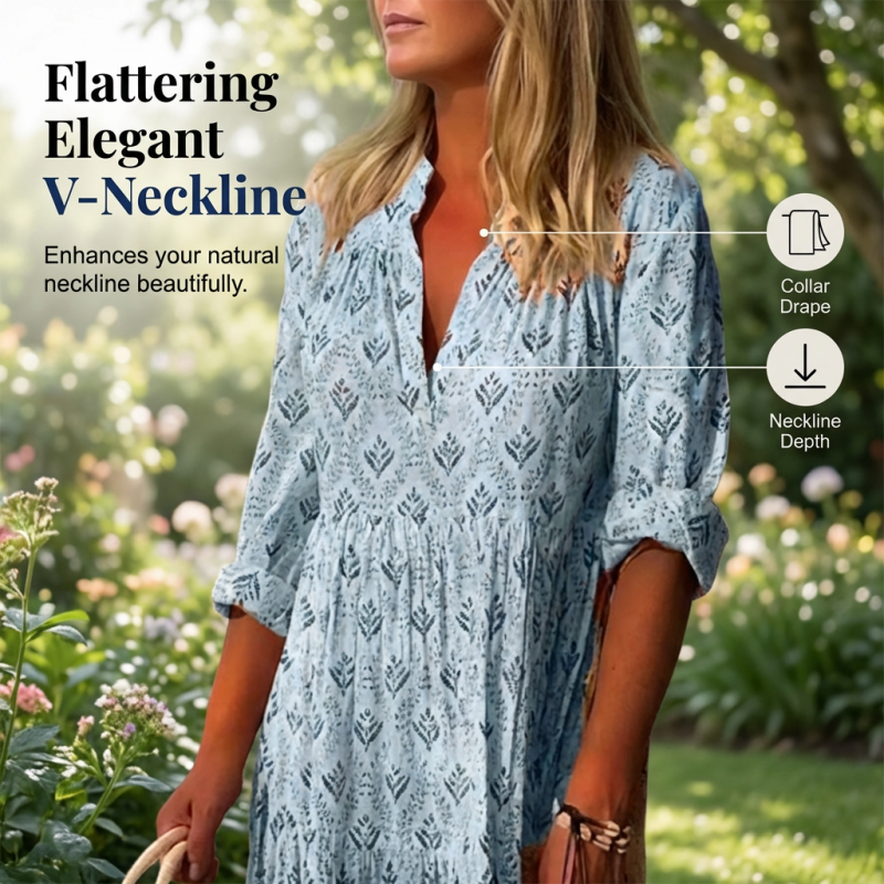 💥✨50 % de réduction pour une durée limitée🌸Robe d'été à motifs floraux pour femme🌞 Entrez dans l'été avec style