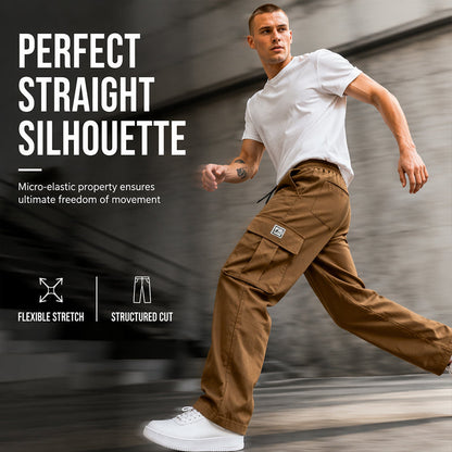 👖‑50 % ! 🏕️Pantalon cargo homme coupe ample – Confortable, polyvalent et multi-poches – Idéal pour le quotidien, l’extérieur et les loisirs ✨