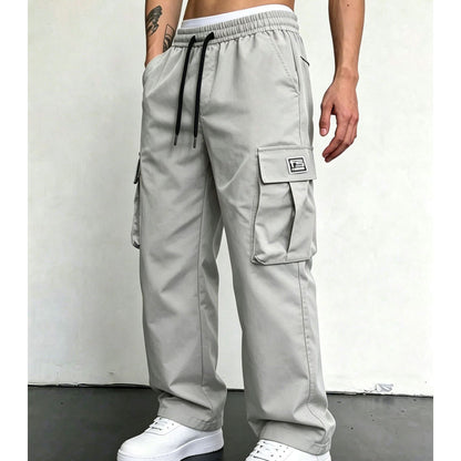 👖‑50 % ! 🏕️Pantalon cargo homme coupe ample – Confortable, polyvalent et multi-poches – Idéal pour le quotidien, l’extérieur et les loisirs ✨