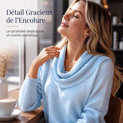 Pull en maille au tombé élégant