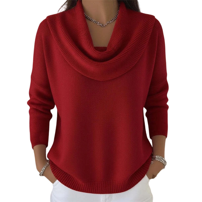 Pull en maille au tombé élégant