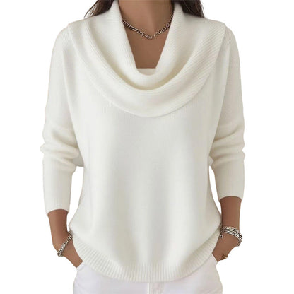 Pull en maille au tombé élégant