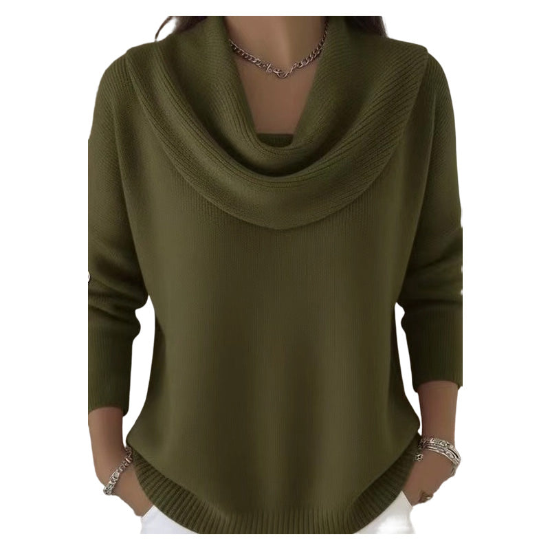 Pull en maille au tombé élégant