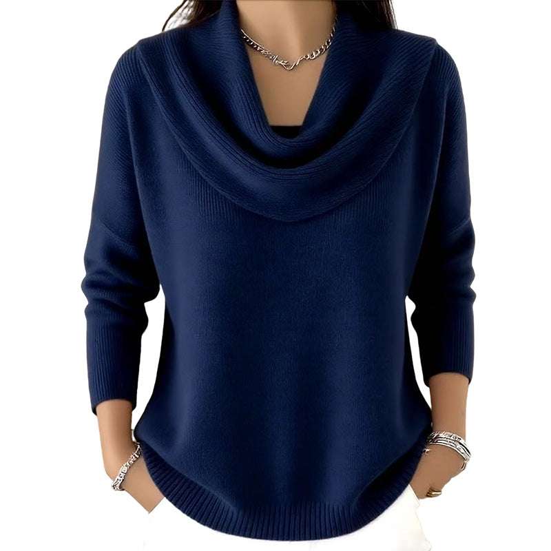 Pull en maille au tombé élégant