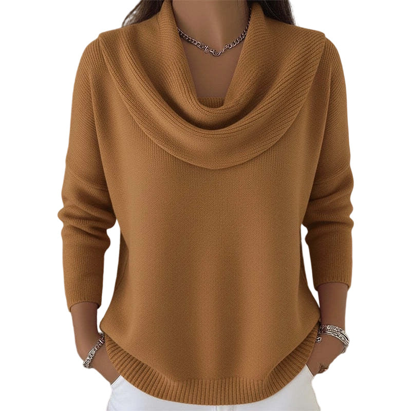 Pull en maille au tombé élégant