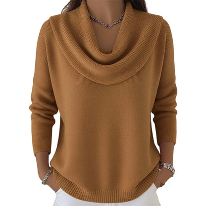 Pull en maille au tombé élégant