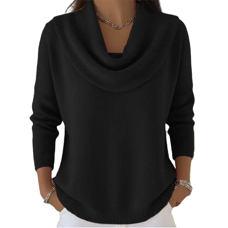 Pull en maille au tombé élégant