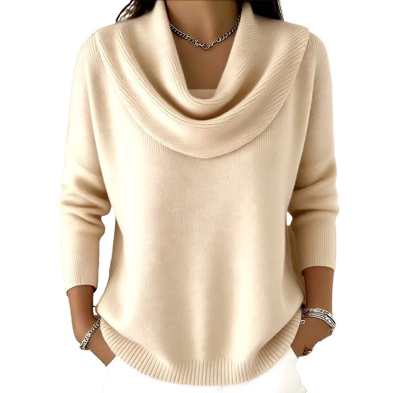 Pull en maille au tombé élégant