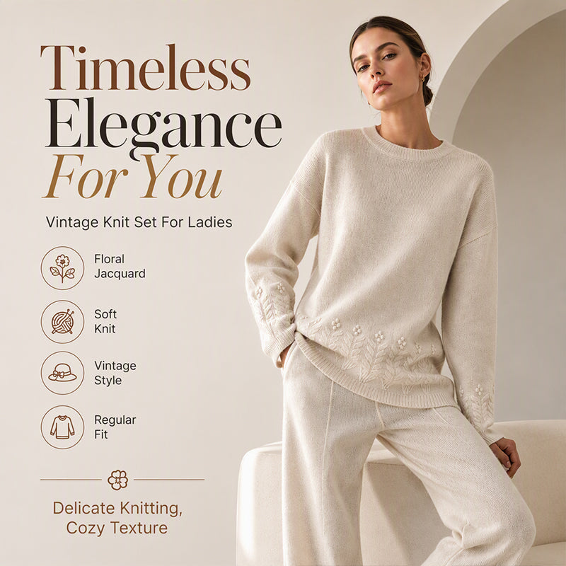 Pull à col rond en maille torsadée pour femme
