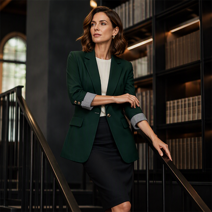 Veste blazer décontractée pour femme