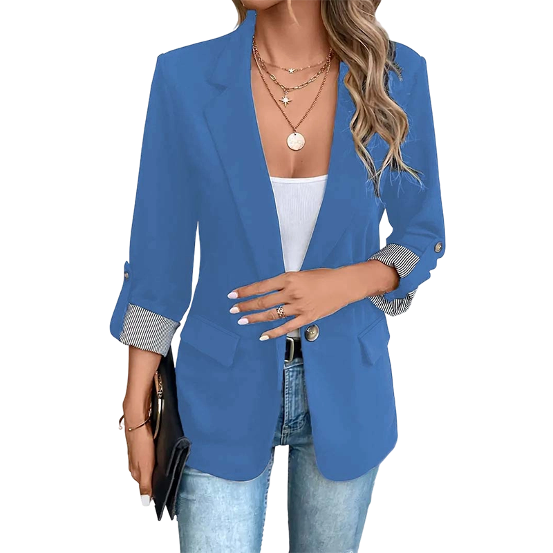 Veste blazer décontractée pour femme