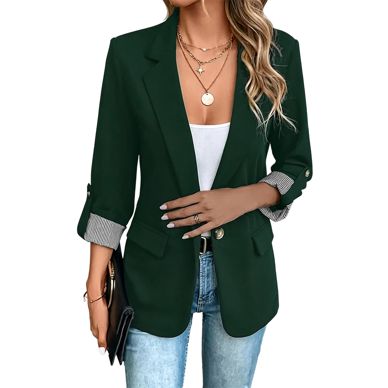 Veste blazer décontractée pour femme