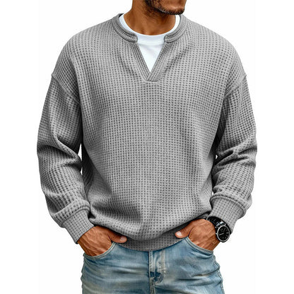 ✨ OFFRE PRIVILÈGE · -50 % | Haut Homme Gaufré Effet 2-en-1