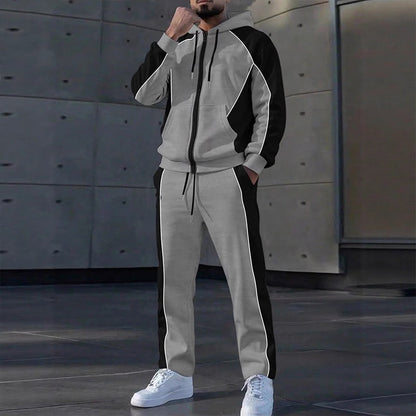 🔥 UN LOOK COMPLET SANS EFFORT | Ensemble Homme Color Block 2 Pièces -50 %