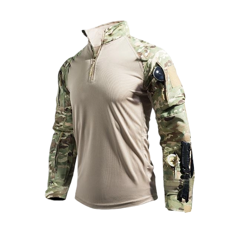 🏕️ Conçu pour Bouger | Haut Outdoor Homme Multi-Poches & Respirant