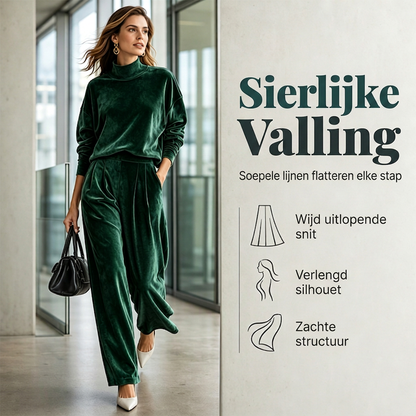 Verfijnde Woon-Werk Gebreide Set
